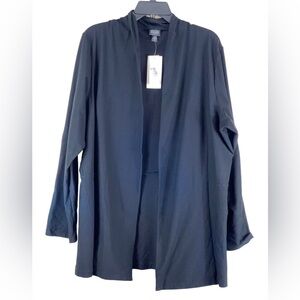 NWT Eileen Fisher High back long jacket. Size 2X